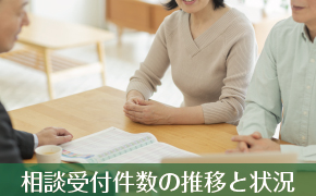 函館消費者協会　相談受付件数の推移と状況